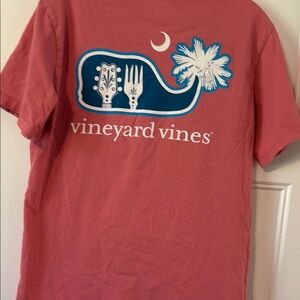 Vineyard Vines Pink Short Sleeve Tee Casual Crew Neck